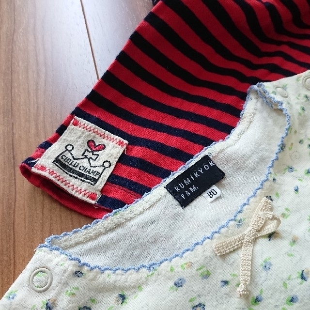 もんちゃん様専用 80 まとめ売り  キッズ/ベビー/マタニティのキッズ服女の子用(90cm~)(Tシャツ/カットソー)の商品写真