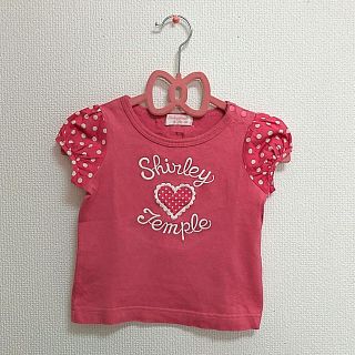 シャーリーテンプル(Shirley Temple)のシャーリーテンプル ドット リボン Ｔシャツ(Tシャツ/カットソー)