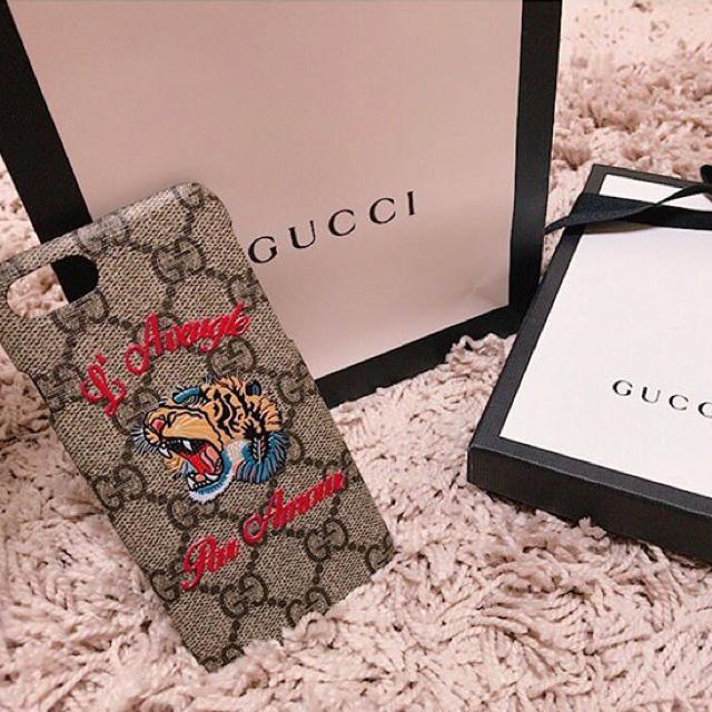 Gucci - GUCCI♡iphone7♡iphoneケースの通販 by shop｜グッチならラクマ