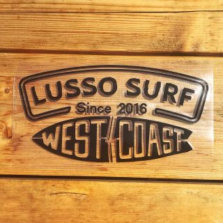 ハーレー(Hurley)の正規品☆LUSSOSURF 防水ステッカー☆車やサーフボードに☆リプレイ(サーフィン)