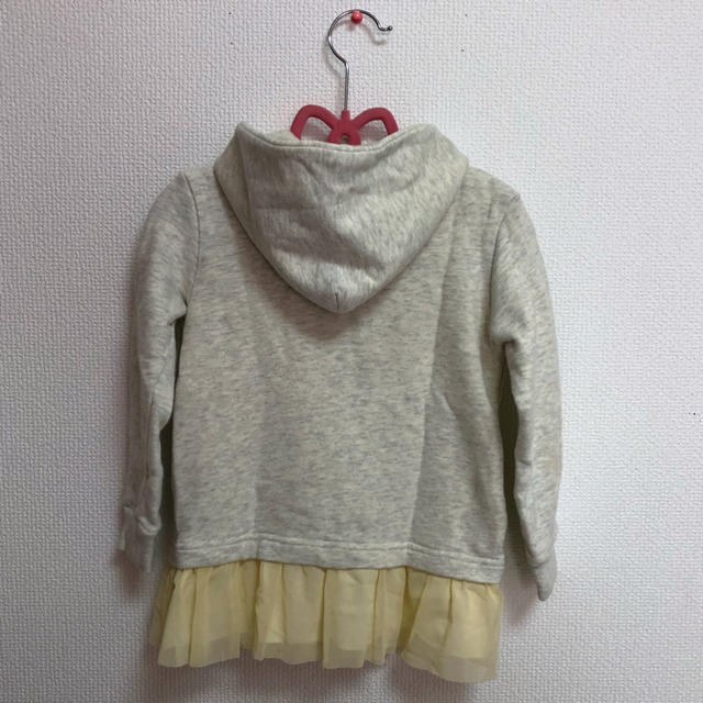 hakka kids(ハッカキッズ)のハッカキッズ チュール パーカー キッズ/ベビー/マタニティのキッズ服女の子用(90cm~)(ジャケット/上着)の商品写真