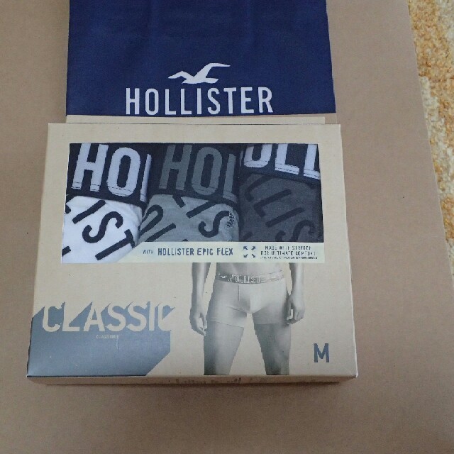 Hollister(ホリスター)の【2】新品 ホリスター ボクサーパンツ 日本サイズL相当 メンズのアンダーウェア(ボクサーパンツ)の商品写真