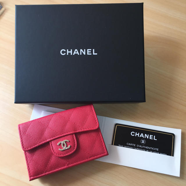 CHANEL(シャネル)の【美品】CHANEL 3つ折り サイフ レディースのファッション小物(財布)の商品写真