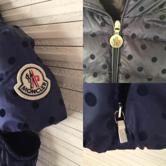 MONCLER - モンクレールキッズ ドットダウンベストの通販 by RIA RASA's shop｜モンクレールならラクマ