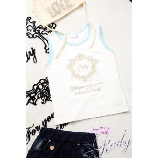 レディー(Rady)のちびRady  フレーム  Rady   タンクトップ  90㎝(Tシャツ/カットソー)