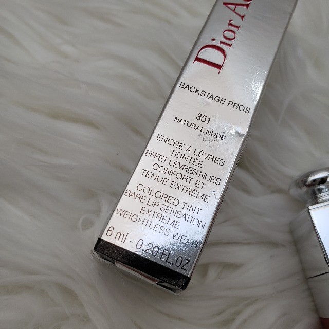 Dior(ディオール)のディオール アディクト リップティント 351 ナチュラルヌード コスメ/美容のベースメイク/化粧品(リップグロス)の商品写真