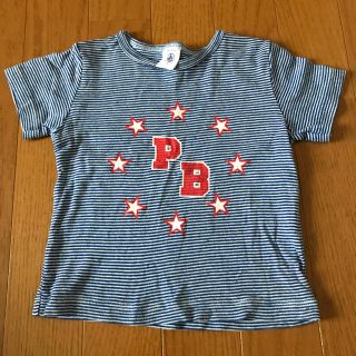 プチバトー(PETIT BATEAU)のプチバトー 男の子 Tシャツ 半袖 青色 81センチ(Ｔシャツ)