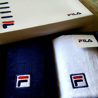 フィラ(FILA)のFILA  ハンドタオル  ２枚(タオル/バス用品)