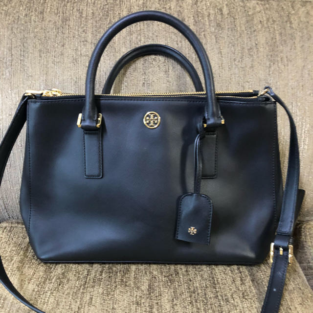 Tory Burch(トリーバーチ)のカピバラ様 専用 トリーバーチ ハンドバッグ 黒 レディースのバッグ(ハンドバッグ)の商品写真