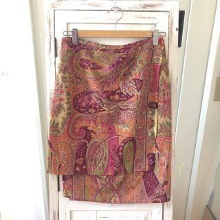 エトロ(ETRO)のエトロ ラップスカート(ひざ丈スカート)