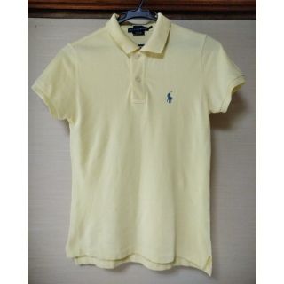 ラルフローレン(Ralph Lauren)のRalph Lauren　ポロシャツ　イエロー　Sサイズ(ポロシャツ)