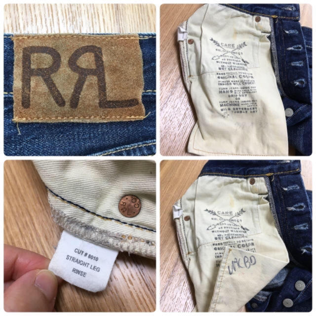 RRL(ダブルアールエル)のRRLストレートデニム メンズのパンツ(デニム/ジーンズ)の商品写真