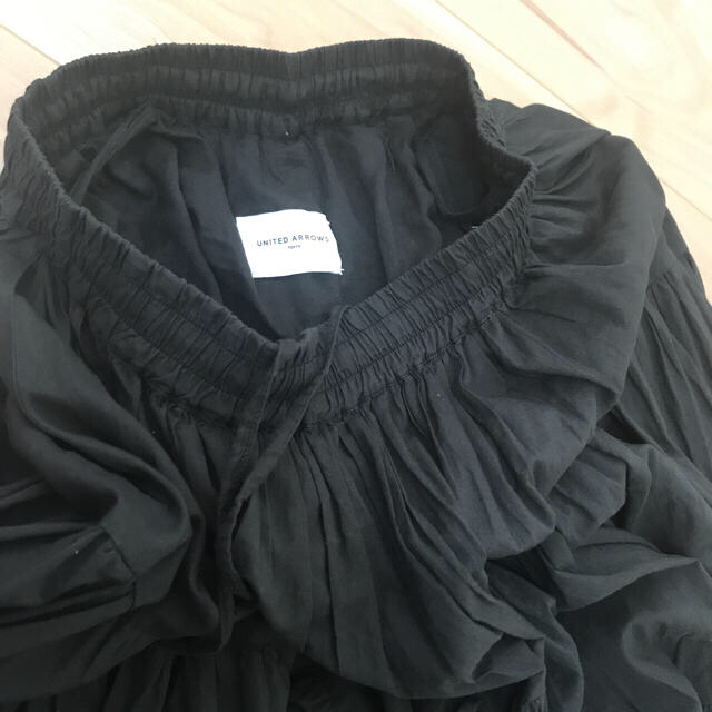 UNITED ARROWS(ユナイテッドアローズ)の値下げ‼︎ユナイテッドアローズ コットンフレアマキシスカート36 レディースのスカート(ロングスカート)の商品写真