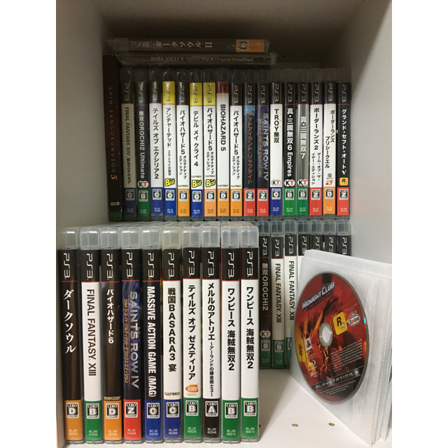 PlayStation3(プレイステーション3)のps3 ソフト 三本セットで込み1200円 エンタメ/ホビーのゲームソフト/ゲーム機本体(家庭用ゲームソフト)の商品写真