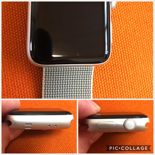 Apple Watch(アップルウォッチ)のふりる様【バンド2本】AppleWatchシリーズ2 42 アルミ シルバー スマホ/家電/カメラのスマホアクセサリー(その他)の商品写真