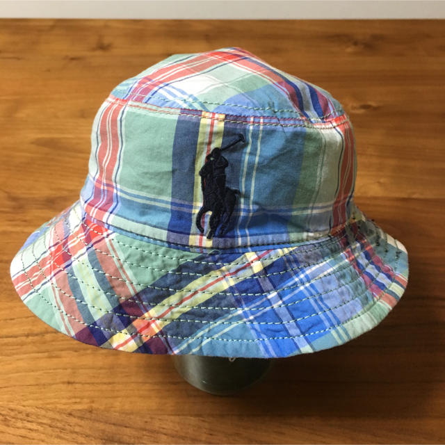 POLO RALPH LAUREN(ポロラルフローレン)のラルフローレン リバーシブルハット42 キッズ/ベビー/マタニティのこども用ファッション小物(帽子)の商品写真