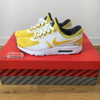 ナイキ(NIKE)のAIR MAX ZERO エアマックス ゼロ イエロー(スニーカー)