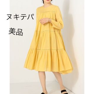 ユナイテッドアローズ(UNITED ARROWS)の美品☆今季新作☆ヌキテパ☆人気ワンピース☆イエナなど！(ひざ丈ワンピース)