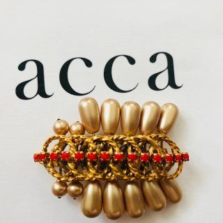 アッカ(acca)の紅型様専用☆新品・未使用◡̈ acca(ヘアピン)