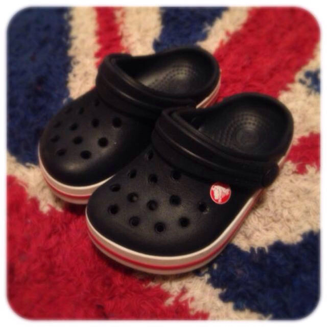 crocs(クロックス)のcrocs  13㎝ キッズ/ベビー/マタニティのキッズ靴/シューズ(15cm~)(その他)の商品写真