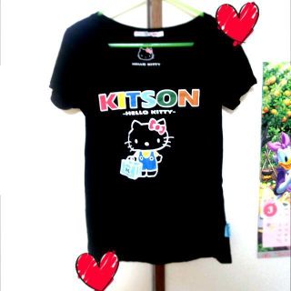 キットソン(KITSON)のキティちゃんコラボＵＴシャツ☆(Tシャツ(半袖/袖なし))