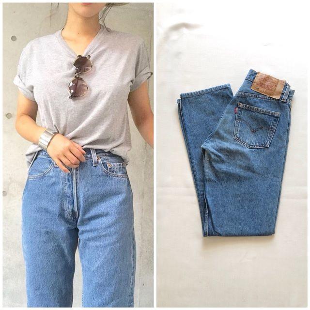 美品 LEVI'S 90's USA製 501 ビンテージ ハイウエスト