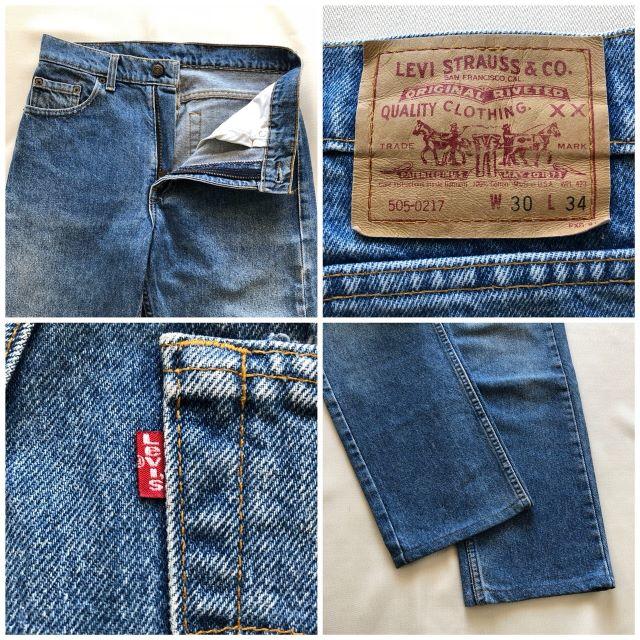 Levi's - 希少 90sビンテージ USA製 リーバイス505 ハイウエスト Levi's - 希少 90sビンテージ USA製 リーバイス505 ハイウエスト
