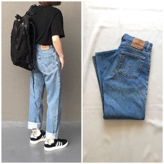 リーバイス(Levi's)の希少 90sビンテージ USA製 リーバイス505 ハイウエストデニムパンツ(デニム/ジーンズ)