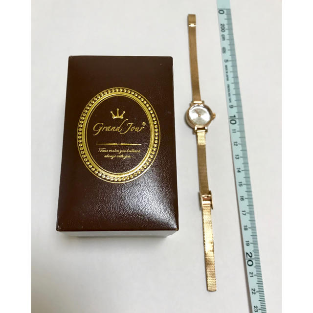 Ane Mone(アネモネ)のブレスレットウォッチ ジュエリーウォッチ ピンクゴールド レディースのファッション小物(腕時計)の商品写真