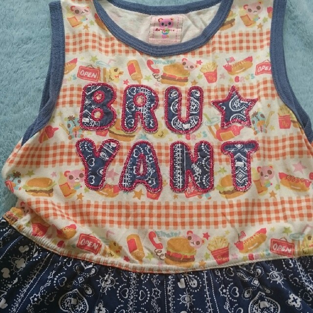 Bruyant(ブリュイアン)のsize130 ブリュイアン ワンピース キッズ/ベビー/マタニティのキッズ服女の子用(90cm~)(ワンピース)の商品写真