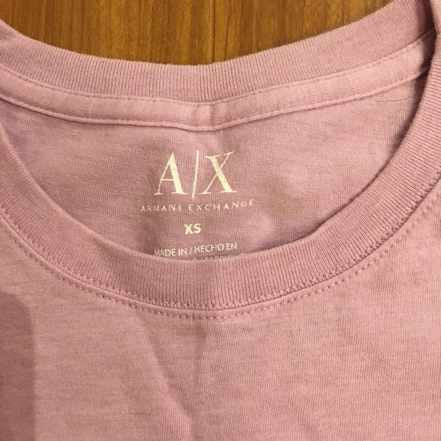 ARMANI EXCHANGE(アルマーニエクスチェンジ)のエクスチェンジ Tシャツ XS レディースのトップス(Tシャツ(半袖/袖なし))の商品写真