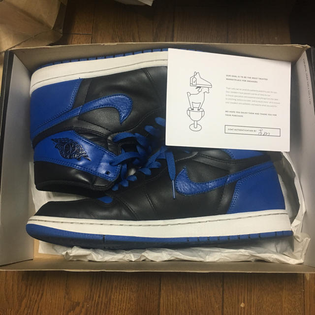 NIKE(ナイキ)のNIKE AIR JORDAN 1 RETRO HIGH OG ROYAL レディースの靴/シューズ(スニーカー)の商品写真