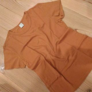 コムサデモード(COMME CA DU MODE)のお値下げ(^_^)vコムサデモード　Tシャツ　テラコッタ(Tシャツ(半袖/袖なし))