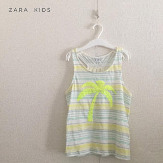 ザラキッズ(ZARA KIDS)のzara kids タンクトップ 118cm 5-6歳(Tシャツ/カットソー)
