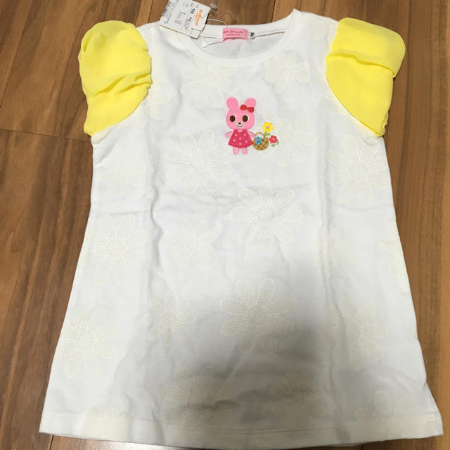 mikihouse(ミキハウス)のホットビ tシャツ 120 キッズ/ベビー/マタニティのキッズ服女の子用(90cm~)(Tシャツ/カットソー)の商品写真