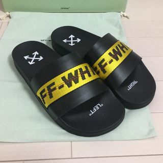 オフホワイト(OFF-WHITE)の【新品未使用】26.0 off-white インダストリアル シャワー サンダル(サンダル)