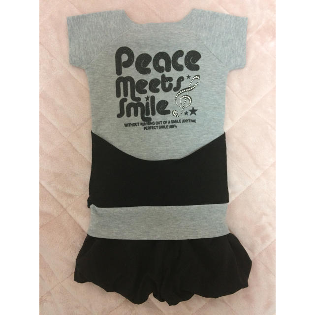 INGNI First(イングファースト)の☆INGNI first☆ベスト付Tシャツショーパンセットお揃い キッズ/ベビー/マタニティのキッズ服女の子用(90cm~)(パンツ/スパッツ)の商品写真