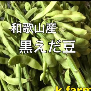 和歌山産☆黒枝豆(野菜)