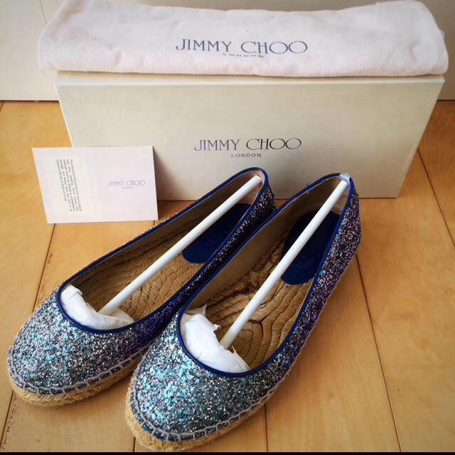 JIMMY CHOO(ジミーチュウ)のJIMMY CHOO ジミーチュウ フラットシューズ  レディースの靴/シューズ(スリッポン/モカシン)の商品写真