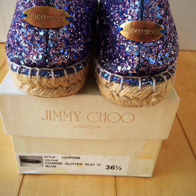 JIMMY CHOO(ジミーチュウ)のJIMMY CHOO ジミーチュウ フラットシューズ  レディースの靴/シューズ(スリッポン/モカシン)の商品写真