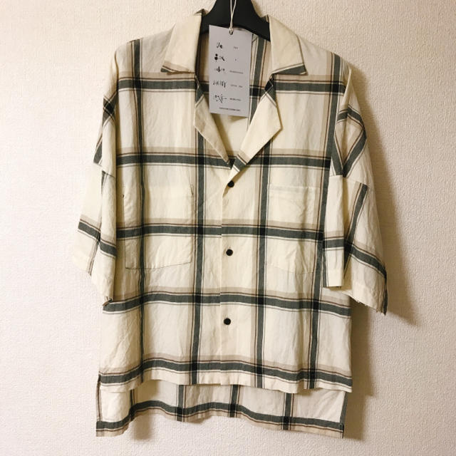 SUNSEA Fried Shrimp Shirt Vacances Check - シャツ