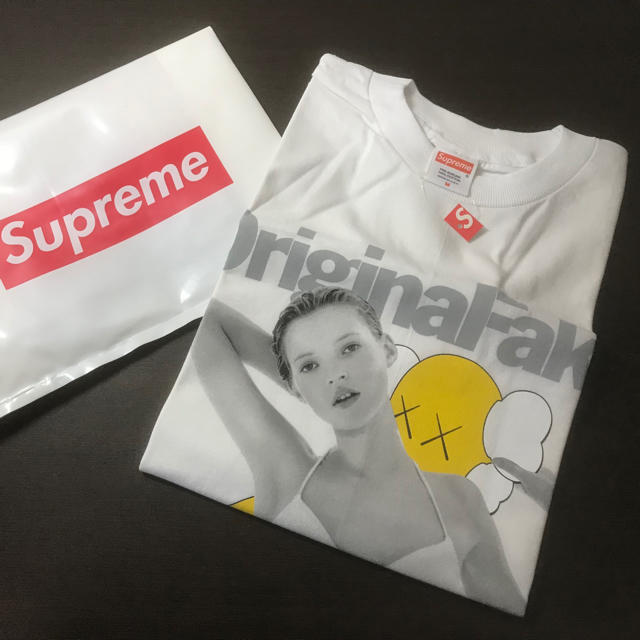 Supreme×オリジナルフェイク 代官山10周年記念 ケイト・モス Tシャツ