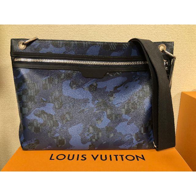 LOUIS VUITTON(ルイヴィトン)のルイ・ヴィトン「ハンター」 N41653　ダミエ･コバルト　16AWプレコレ メンズのバッグ(メッセンジャーバッグ)の商品写真