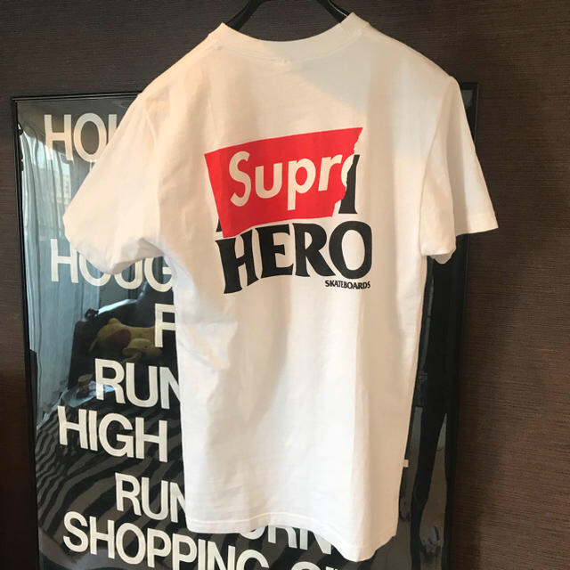 Supreme - supreme anti hero tee Mの通販 by c1500v's shop｜シュプリームならラクマ