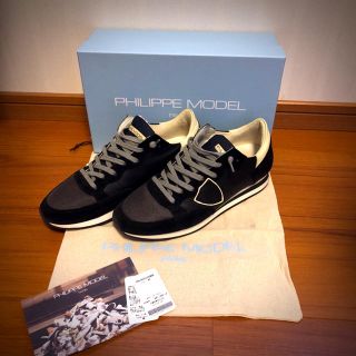 フィリップモデル(PHILIPPE MODEL)のPHILIPPE MODEL トロペ BLACK 42 フィリップモデル(スニーカー)