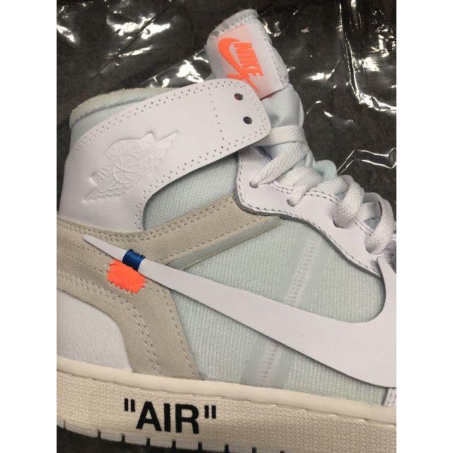 OFF WHITE x Air Jordan 1 オフホワイト エアジョーダン1 メンズの靴/シューズ(スニーカー)の商品写真