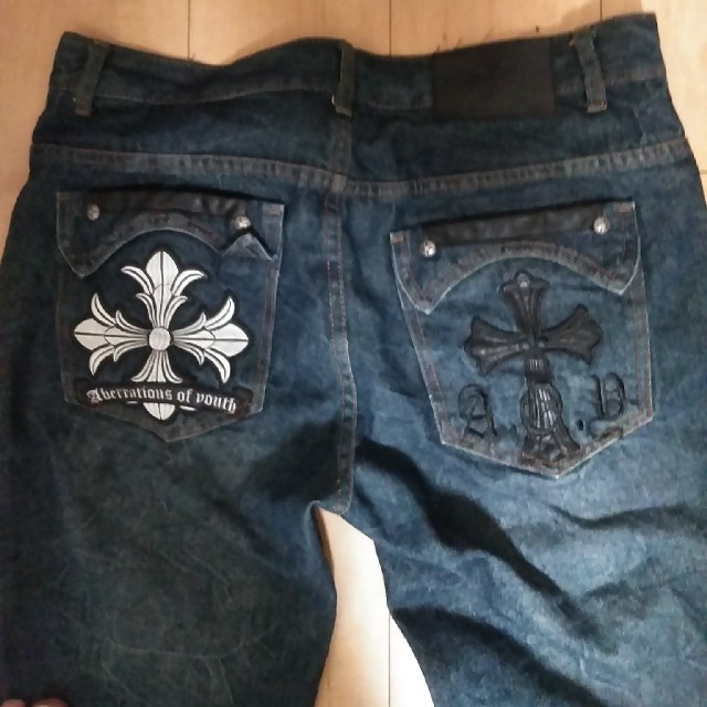 Chrome Hearts(クロムハーツ)のクロムハーツ風デニム サイズ XL メンズのパンツ(デニム/ジーンズ)の商品写真