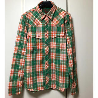 ティーエムティー(TMT)の2017 NEW YEAR 発売  TMTダブルガーゼチェックシャツ XLサイズ(シャツ)