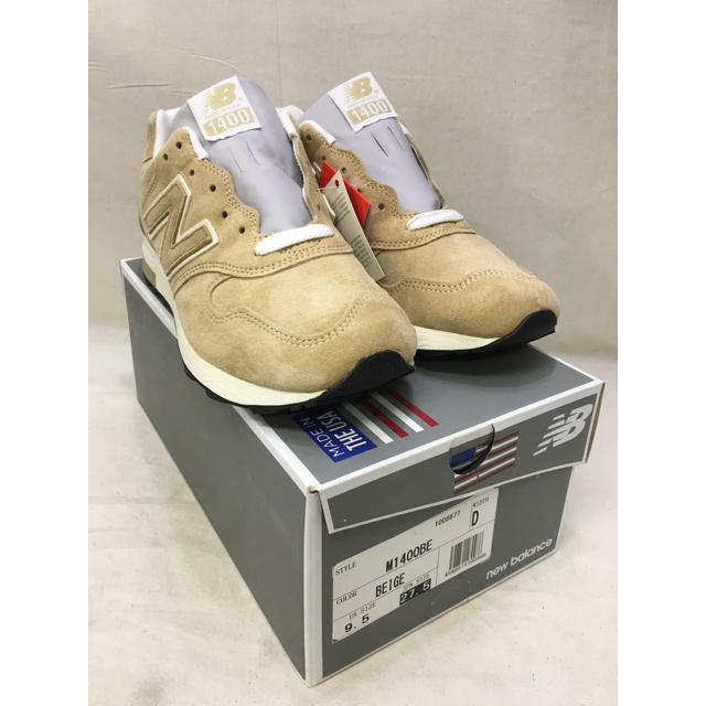 New Balance(ニューバランス)の最終価格 ニューバランス M1400 BEIGE 新品未使用 メンズの靴/シューズ(スニーカー)の商品写真