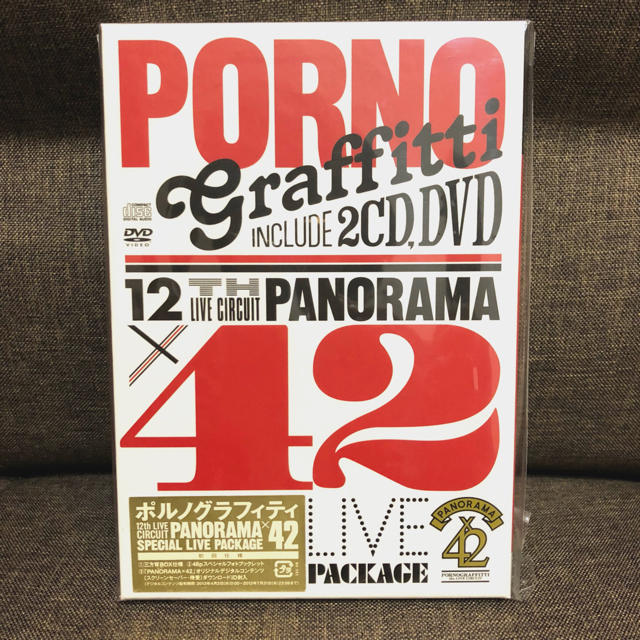 ポルノグラフィティ ライブ DVD 12th 初回仕様限定版 エンタメ/ホビーのDVD/ブルーレイ(ミュージック)の商品写真